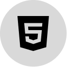 HTML development icon