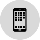 Mobile game development icon